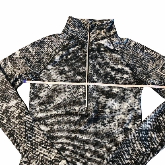 UNDER ARMOUR - WOMENS BLACK & WHITE PULLOVER - Picture 5 of 12